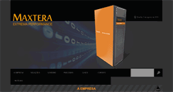 Desktop Screenshot of maxtera.com.br